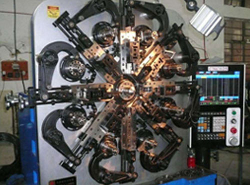 CNC spring coiling machine