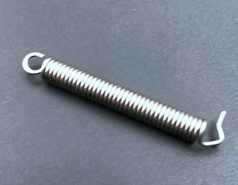 Special shaped hook spring